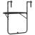 Masă balcon suspendată negru 60x64x83,5 cm plastic aspect ratan GartenMobel Dekor
