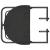 Masă balcon suspendată maro 60x64x83,5 cm plastic aspect ratan GartenMobel Dekor