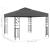Pavilion, antracit, 3 x 3 m GartenMobel Dekor