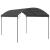 Copertină de soare, antracit, 3 x 4 m GartenMobel Dekor