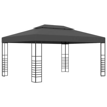 Pavilion, antracit, 3 x 4 m GartenMobel Dekor