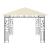 Pavilion cu plasă anti-țânțari, crem, 3x3x2,73 m, 180 g/m² GartenMobel Dekor