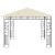 Pavilion cu plasă anti-țânțari, crem, 3x3x2,73 m, 180 g/m² GartenMobel Dekor