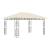 Pavilion cu plasă anti-țânțari, crem, 4x3x2,73 m, 180 g/m² GartenMobel Dekor