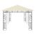 Pavilion cu plasă anti-țânțari, crem, 6 x 3 x 2,73 m GartenMobel Dekor