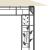 Pavilion cu plasă anti-țânțari, crem, 6 x 3 x 2,73 m GartenMobel Dekor