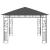 Pavilion cu plasă anti-țânțari, antracit, 3x3x2,73 m, 180 g/m² GartenMobel Dekor