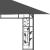Pavilion cu plasă anti-țânțari, antracit, 4 x 3 x 2,73 m GartenMobel Dekor