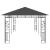 Pavilion cu plasă anti-țânțari, antracit, 6 x 3 x 2,73 m GartenMobel Dekor