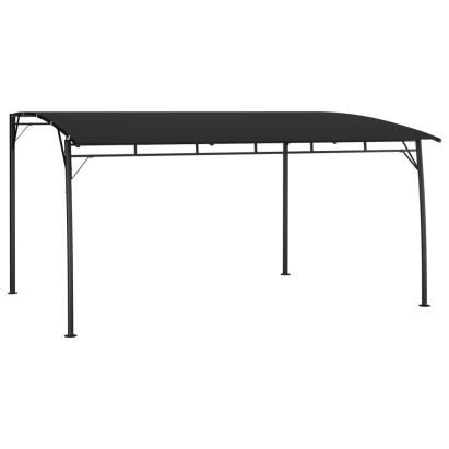Copertină pavilion de grădină, antracit, 4x3x2,55 m GartenMobel Dekor