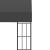 Pavilion de perete, antracit, 3 x 3 m, material textil GartenMobel Dekor