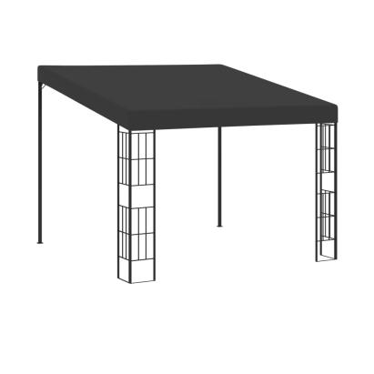 Pavilion de perete, antracit, 3 x 3 m, material textil GartenMobel Dekor