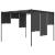 Pavilion de grădină cu perdea laterală, antracit, 3x3x2,25 m GartenMobel Dekor