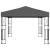 Pavilion, antracit, 3 x 3, material textil GartenMobel Dekor