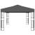 Pavilion, antracit, 3 x 4 m, material textil GartenMobel Dekor
