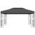 Pavilion cu acoperiș dublu, antracit, 3 x 4 m GartenMobel Dekor