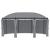Pavilion cu perdele, antracit, 520x349x255 cm GartenMobel Dekor