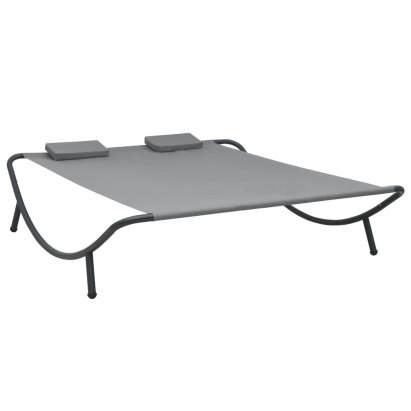 Pat dublu de exterior, antracit, material textil GartenMobel Dekor