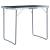 Masă de camping pliabilă cu cadru metalic, gri, 80 x 60 cm GartenMobel Dekor