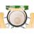 Gratar gradina cu carbuni, grill rotund, ceramic, cu roti, capac, rafturi, verde, 40x97.5 cm, Kamado Egg 16 GartenVIP DiyLine