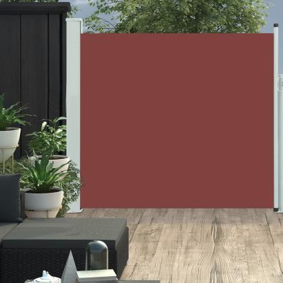 Copertină laterală retractabilă de terasă, maro, 170 x 300 cm GartenMobel Dekor