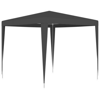 Cort de petrecere profesional, antracit, 2,5x2,5 m, 90 g/m² GartenMobel Dekor