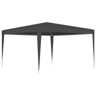 Cort de petrecere profesional, antracit, 4 x 4 m, 90 g/m² GartenMobel Dekor