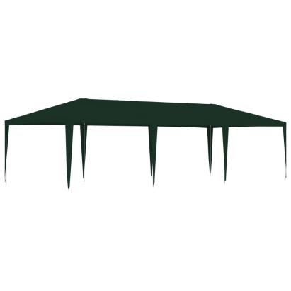Cort de petrecere profesional, verde, 4 x 9 m, 90 g/m² GartenMobel Dekor