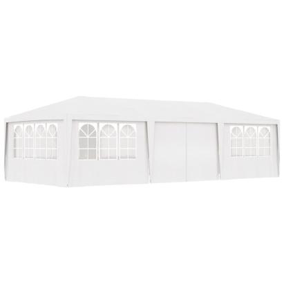 Cort de petrecere profesional cu pereți antracit 4x9 m 90 g/m² GartenMobel Dekor