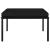 Set mobilier de grădină cu perne, 8 piese, negru, PVC GartenMobel Dekor