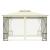 Pavilion cu plase, crem, 300 x 300 x 265 cm GartenMobel Dekor