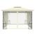Pavilion cu plase, crem, 300 x 400 x 265 cm GartenMobel Dekor