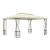 Pavilion cu plase, crem, 300 x 400 x 265 cm GartenMobel Dekor