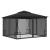 Pavilion cu plase, antracit, 300 x 300 x 265 cm GartenMobel Dekor