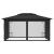 Pavilion cu plase, antracit, 300 x 400 x 265 cm GartenMobel Dekor