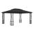 Pavilion cu plase, antracit, 300 x 400 x 265 cm GartenMobel Dekor