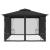 Pavilion cu plase, antracit, 300 x 400 x 265 cm GartenMobel Dekor