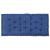 Pernă podea canapea din paleți, bleu, 120 x 80 x 10 cm, bumbac GartenMobel Dekor