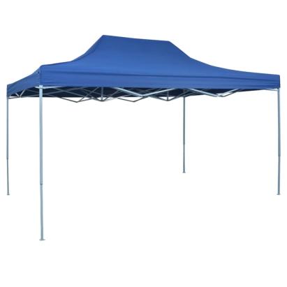 Cort de petrecere pliabil profesional, albastru, 3 x 4 m, oțel GartenMobel Dekor