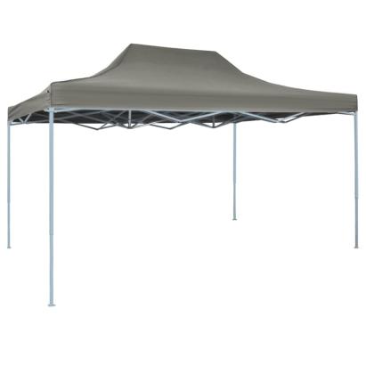 Cort de petrecere pliabil profesional, antracit, 3 x 4 m, oțel GartenMobel Dekor