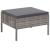 Set mobilier de grădină cu perne, 6 piese, gri, poliratan GartenMobel Dekor