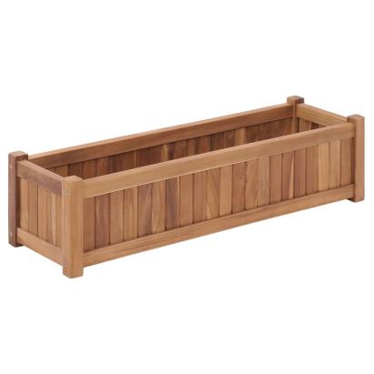 Strat înălțat, 100x30x25 cm, lemn masiv de tec GartenMobel Dekor