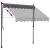 Copertină retractabilă, antracit, 200x150 cm, țesătură și oțel GartenMobel Dekor