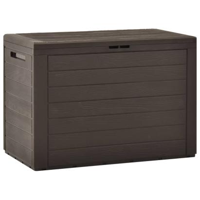 Ladă de depozitare pentru grădină, maro, 78 x 44 x 55 cm GartenMobel Dekor