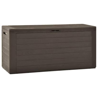 Ladă de depozitare pentru grădină, maro, 116 x 44 x 55 cm GartenMobel Dekor