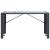 Set mobilier de bar de exterior, negru, poliratan GartenMobel Dekor