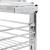 Coș sârmă bucătărie retractabil 3 niveluri argintiu 47x25x56 cm GartenMobel Dekor