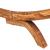 Hamac cu baldachin, antracit, 100x216x162 cm, lemn masiv curbat