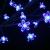 Pom Crăciun, 200 LED-uri lumină albastră, flori de cireș 180 cm GartenMobel Dekor