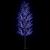 Pom Crăciun, 1200 LED-uri lumină albastră flori de cireș 400 cm GartenMobel Dekor